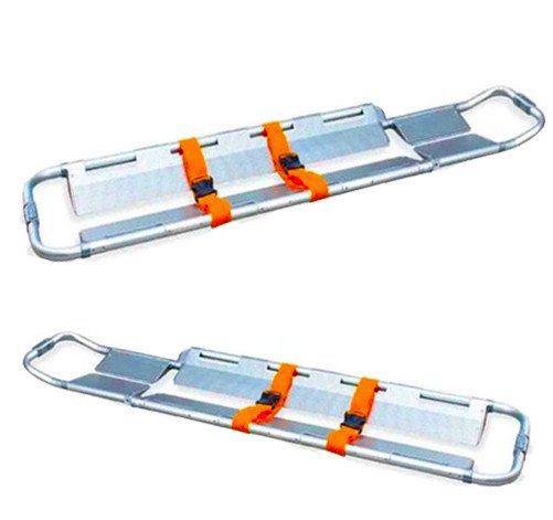 نقالة طوارىء المنيوم بأحزمة