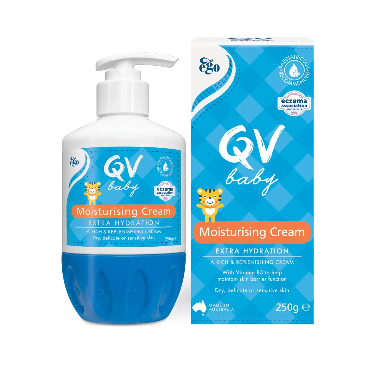 Ego QV Baby Moisturising Cream Pump 250g