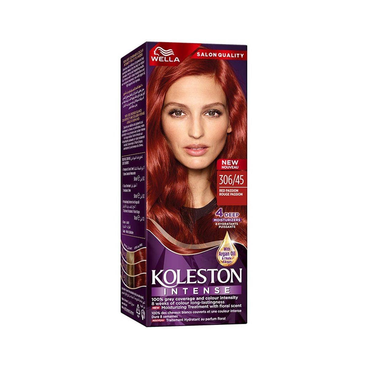 Wella Koleston Intense Hair Color 306/45 Red Passion