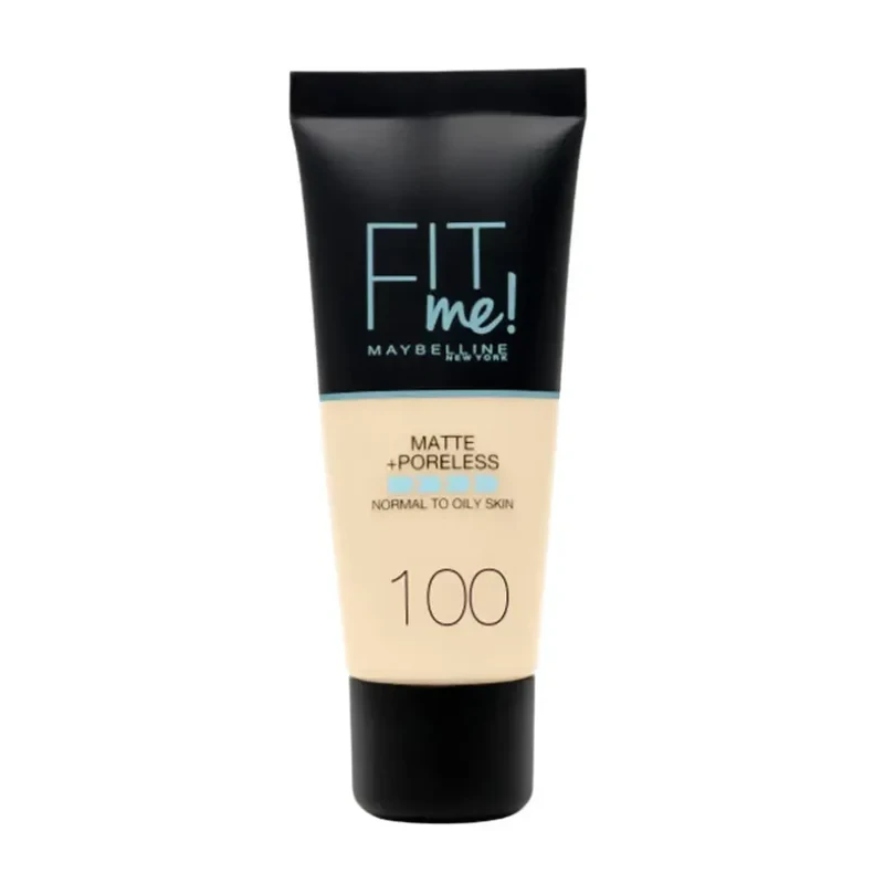 Maybelline Fit Me Matte Poreless Mixture 100 Warm Ivory