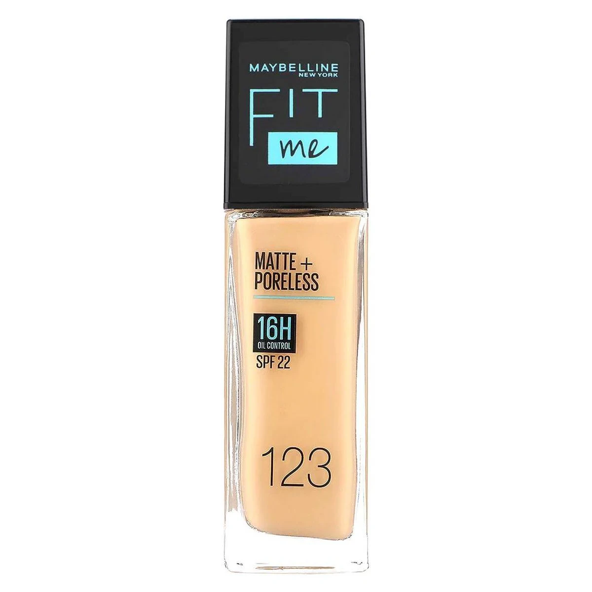 Maybelline Fit Me Matte + Poreless Liquid Foundation SPF22 123