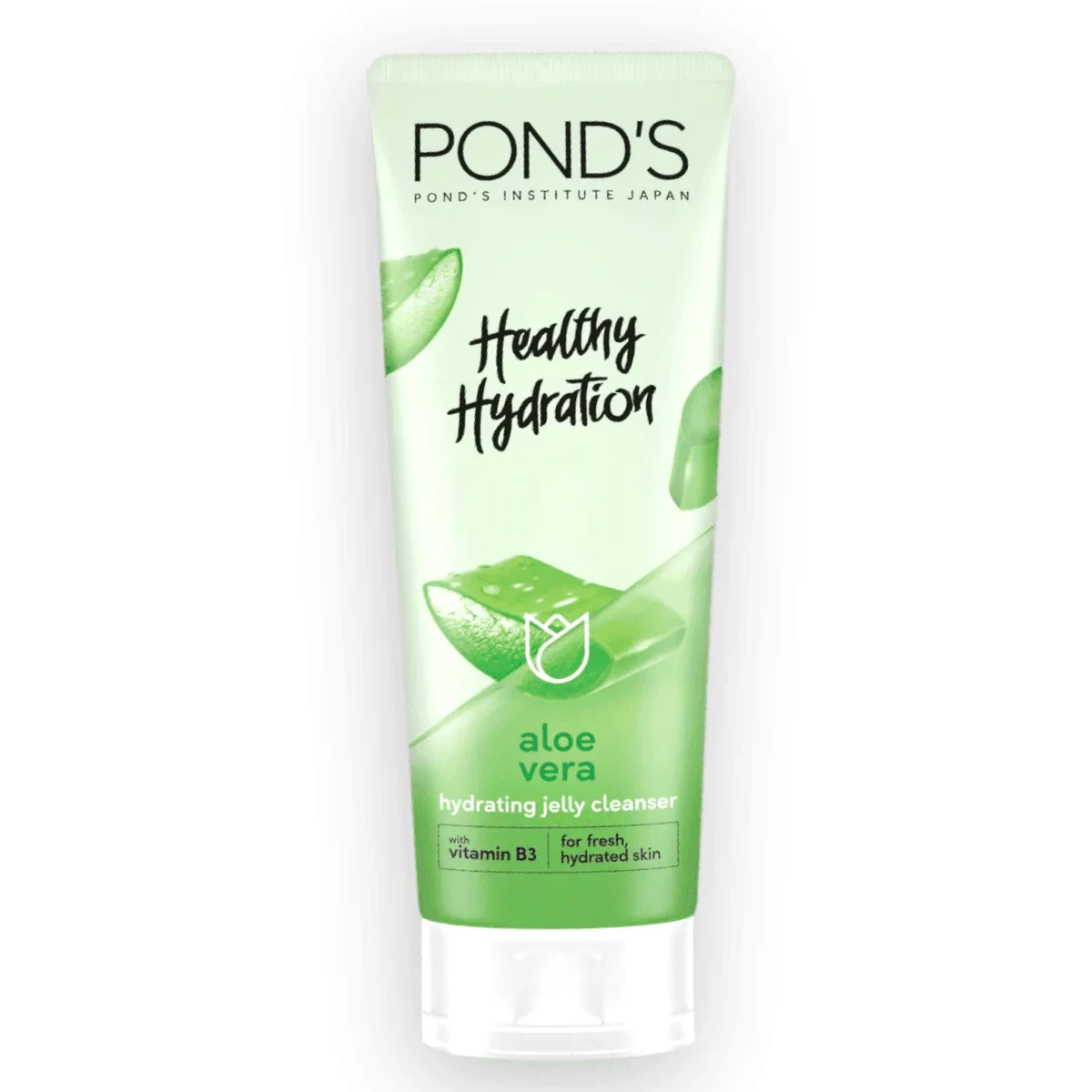 Ponds Healthy Hydration Gel Facial Cleanser Aloe Vera 100ml