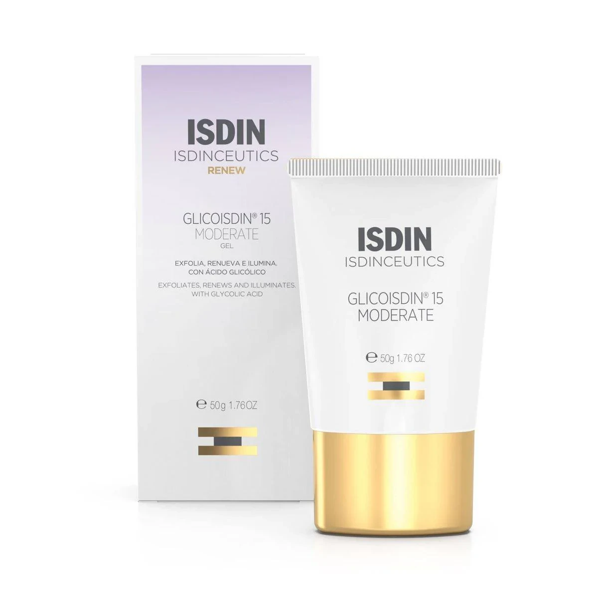 Isdin Isdinceutics Renew Glicoisdin 15 Moderate Facial Gel 50g