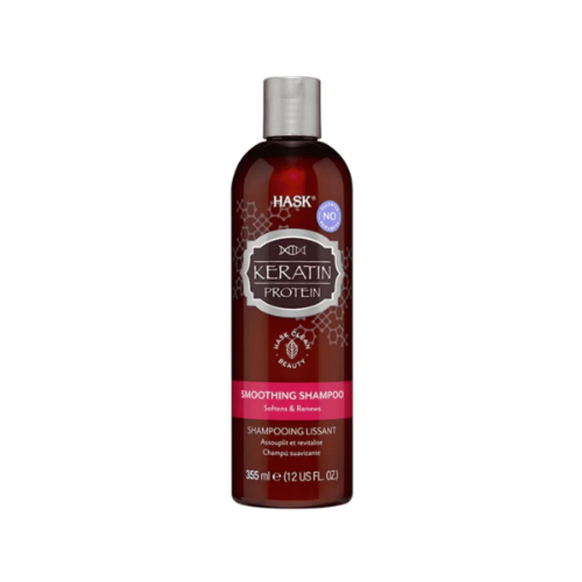 Hask Keratin Protein Smoothing Shampoo 355ml