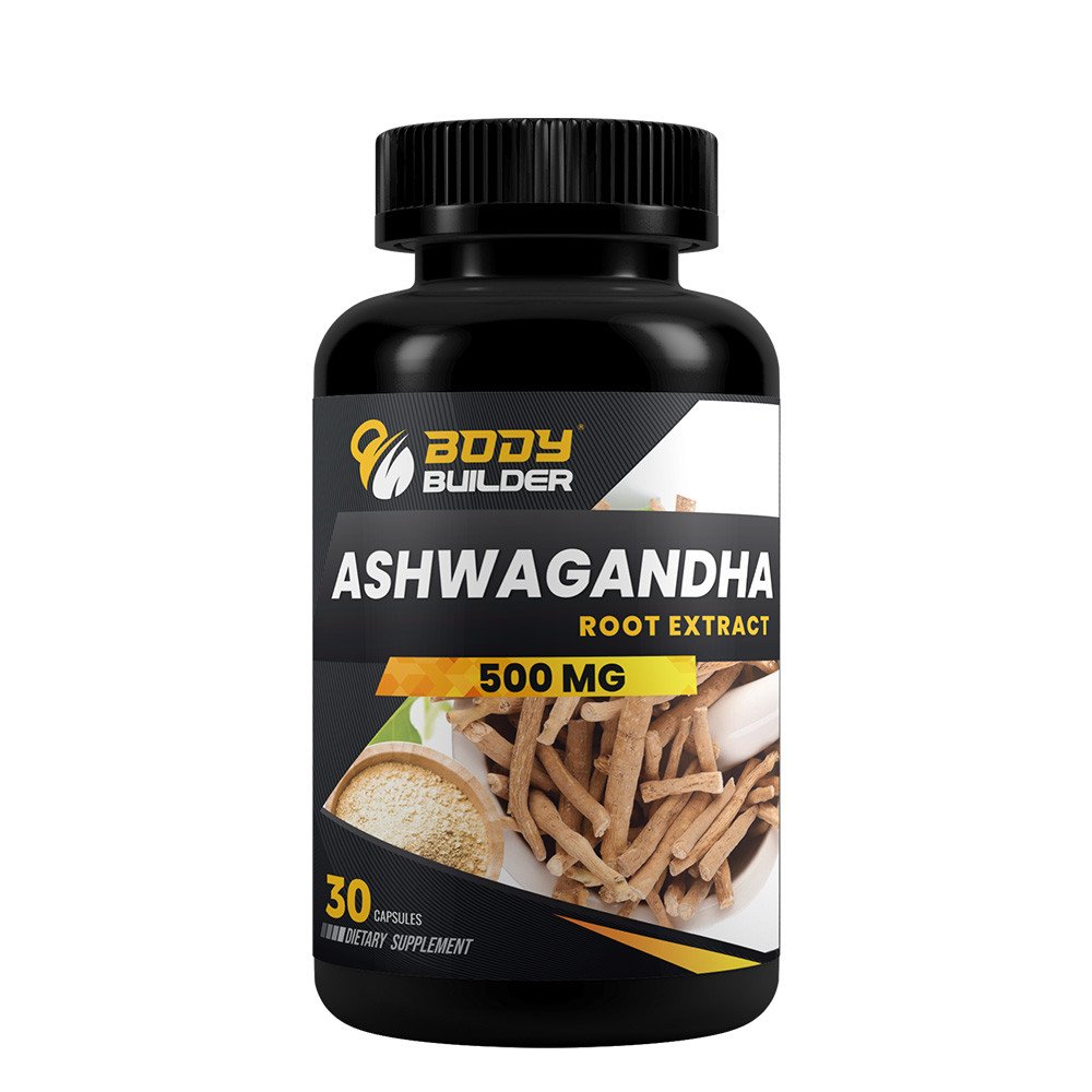 BODY BUILDER PREMIUM ASHWAGANDHA 500MG 30CAPS