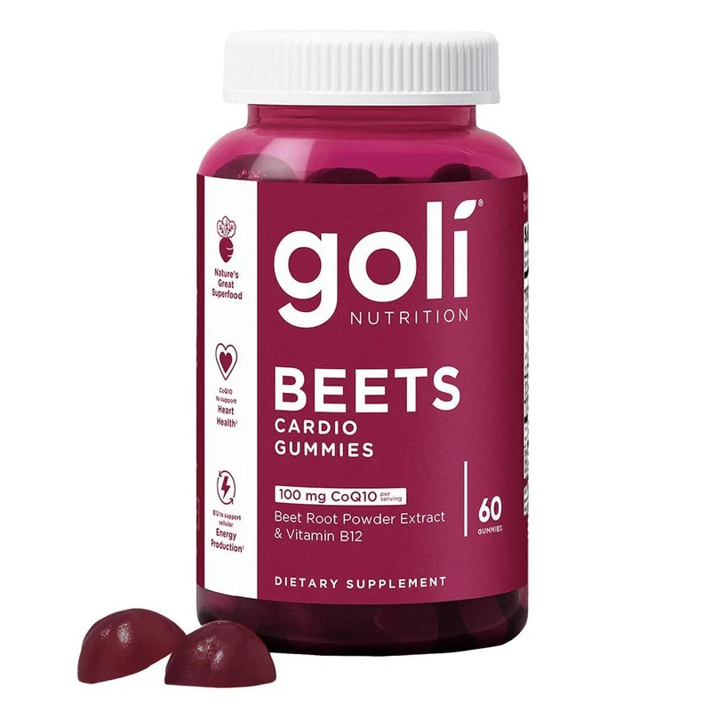 Goli Nutrition Beets Cardio 60 Gummies