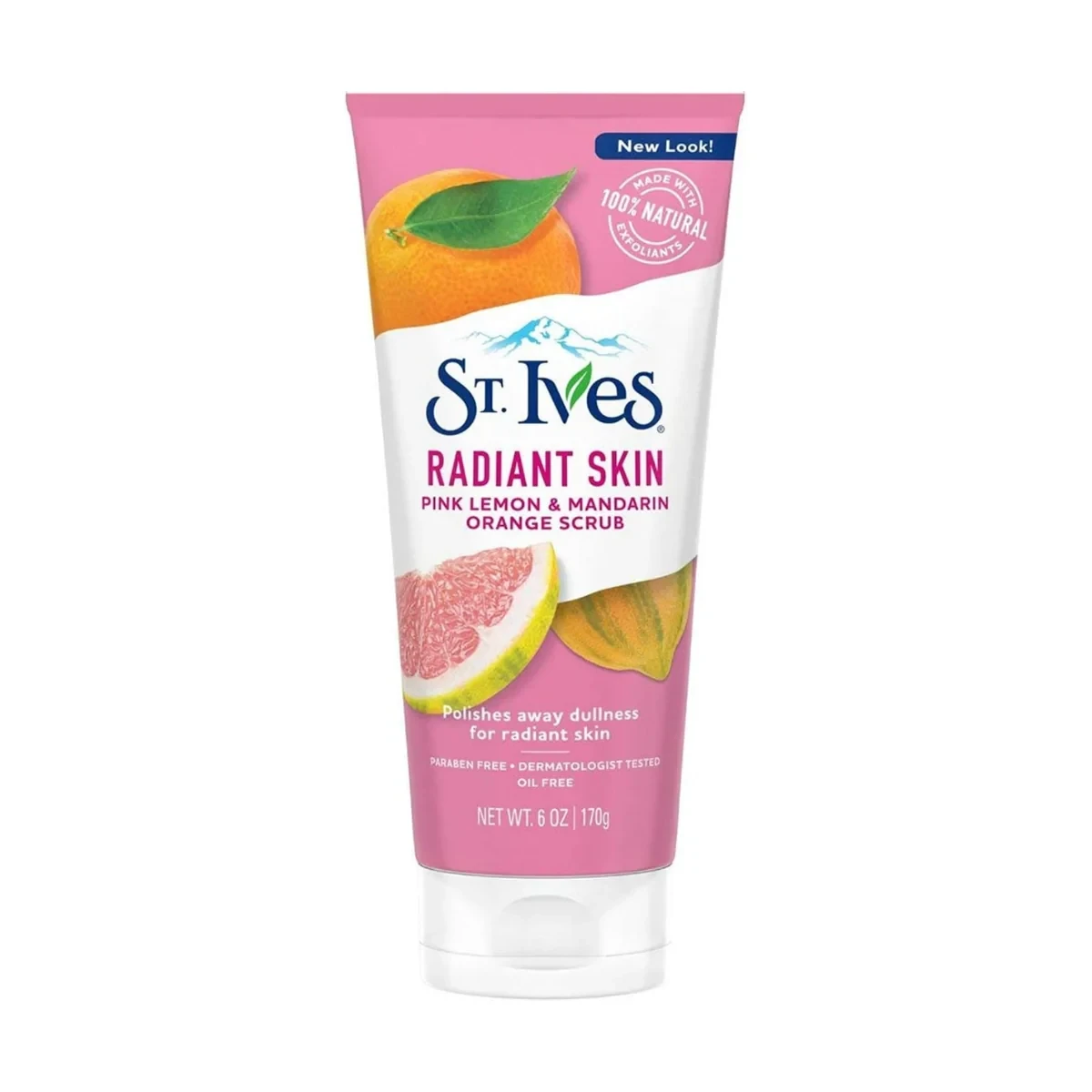 St. Ives Face Scrub Radiant Skin Face Scrub Pink Lemon Mandarin 170g