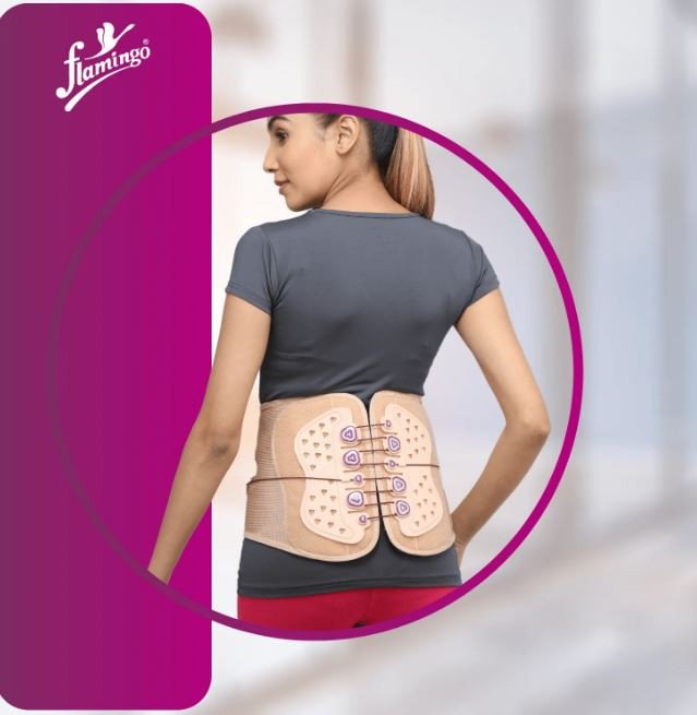 Flamingo Lacepull Back Belt 