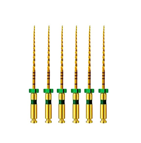 TC-Files Heat Activation Engine Use NiTi 4% #35 - 25 mm Gold