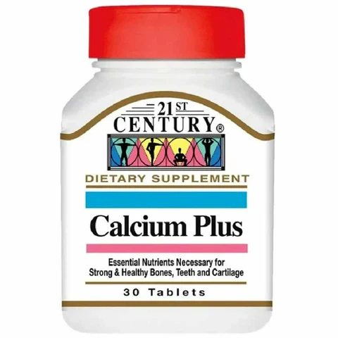 21st Century Calcium Plus 30 Tablets