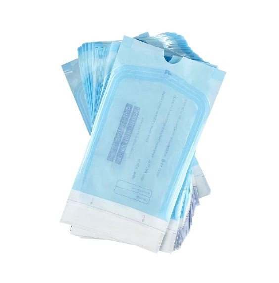 Self Sealing Sterlization Pouches With Two External Indicators