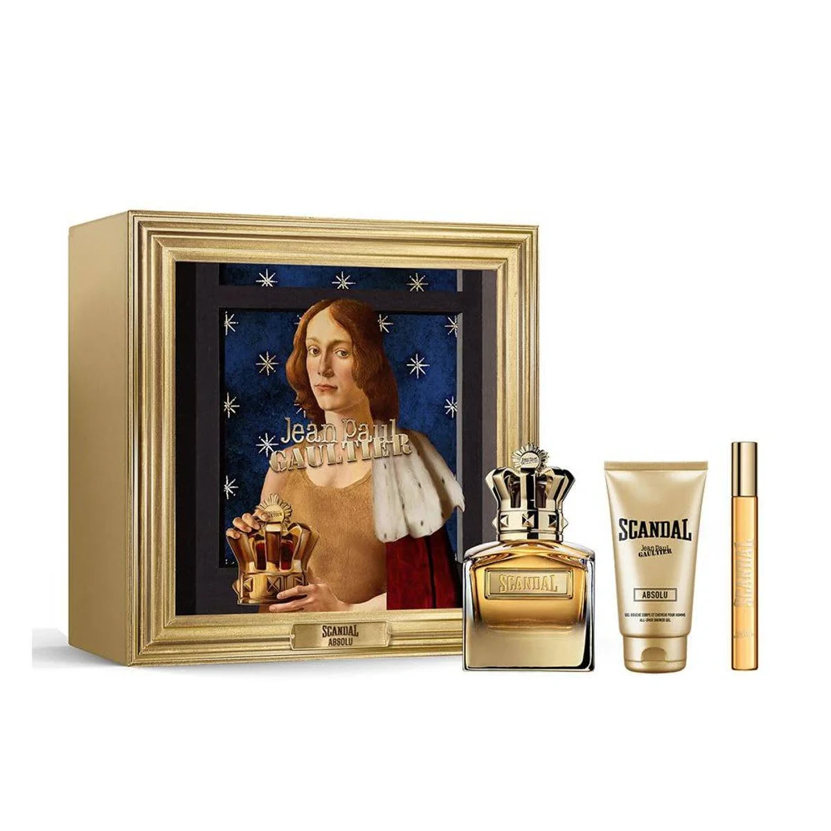 Jean Paul Gaultier Scandal Absolu (M) Set Parfum 100ml + Travel Spray 10ml+ Showergel 75ml