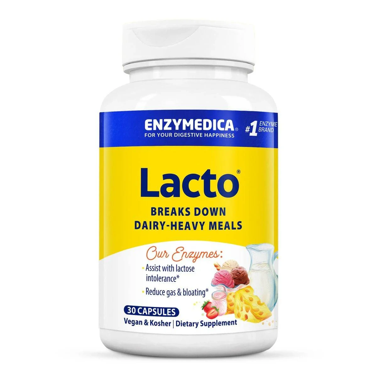 Enzymedica Lacto 30 Capsules