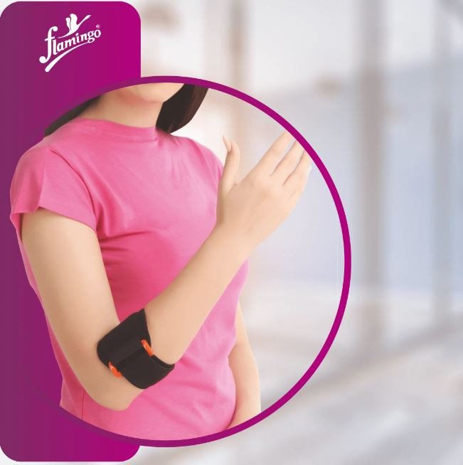 Flamingo Tennis Elbow Support (With Pressure Pad)