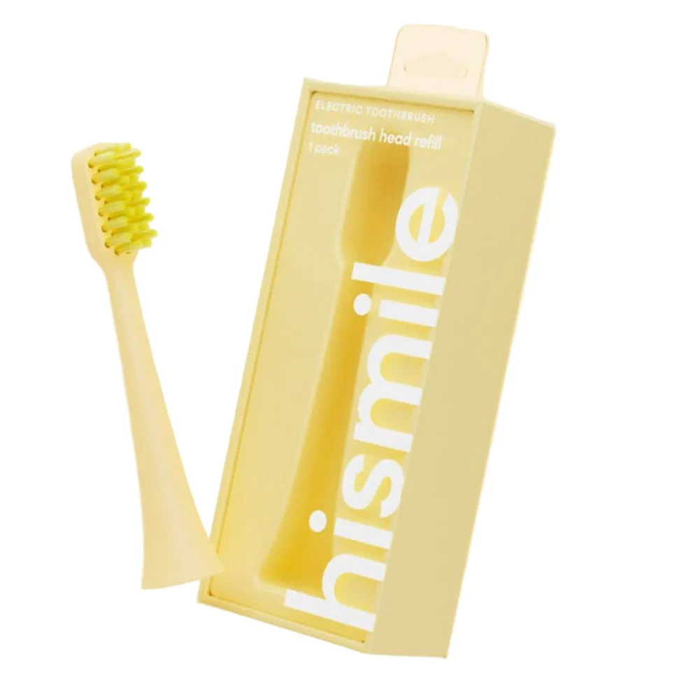 Hismile Electric Toothbrush Head Refills Yellow 1 Pack