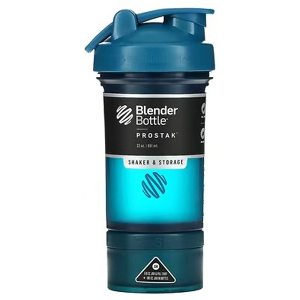 BLENDER BOTTLE PROSTAK V2 OCEAN BLUE SHAKER 651ML