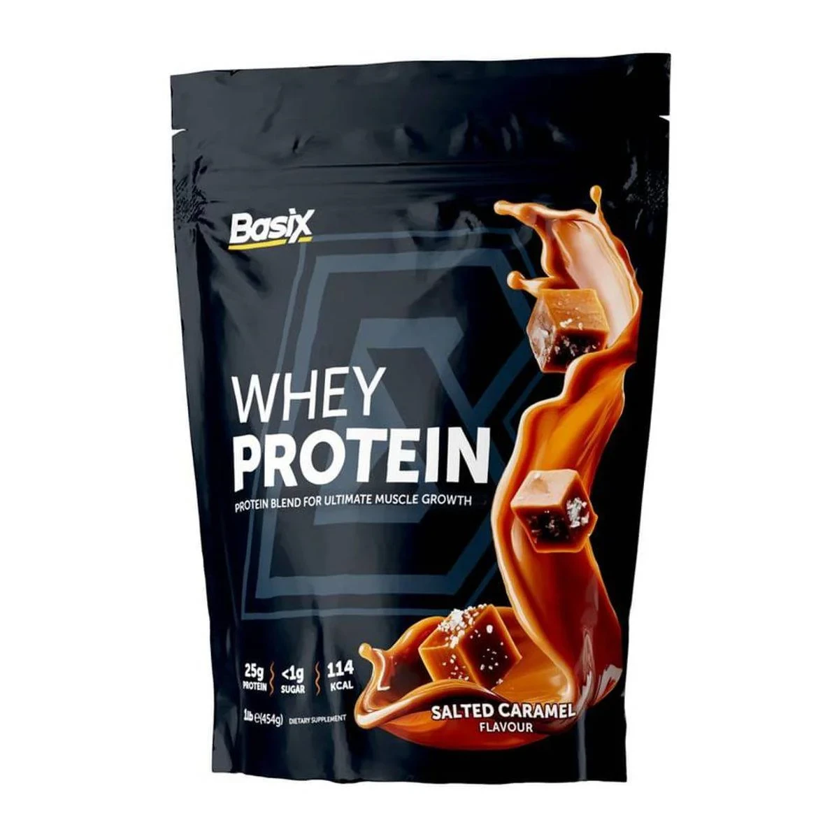 Basix Whey Protein Salted Caramel 454g