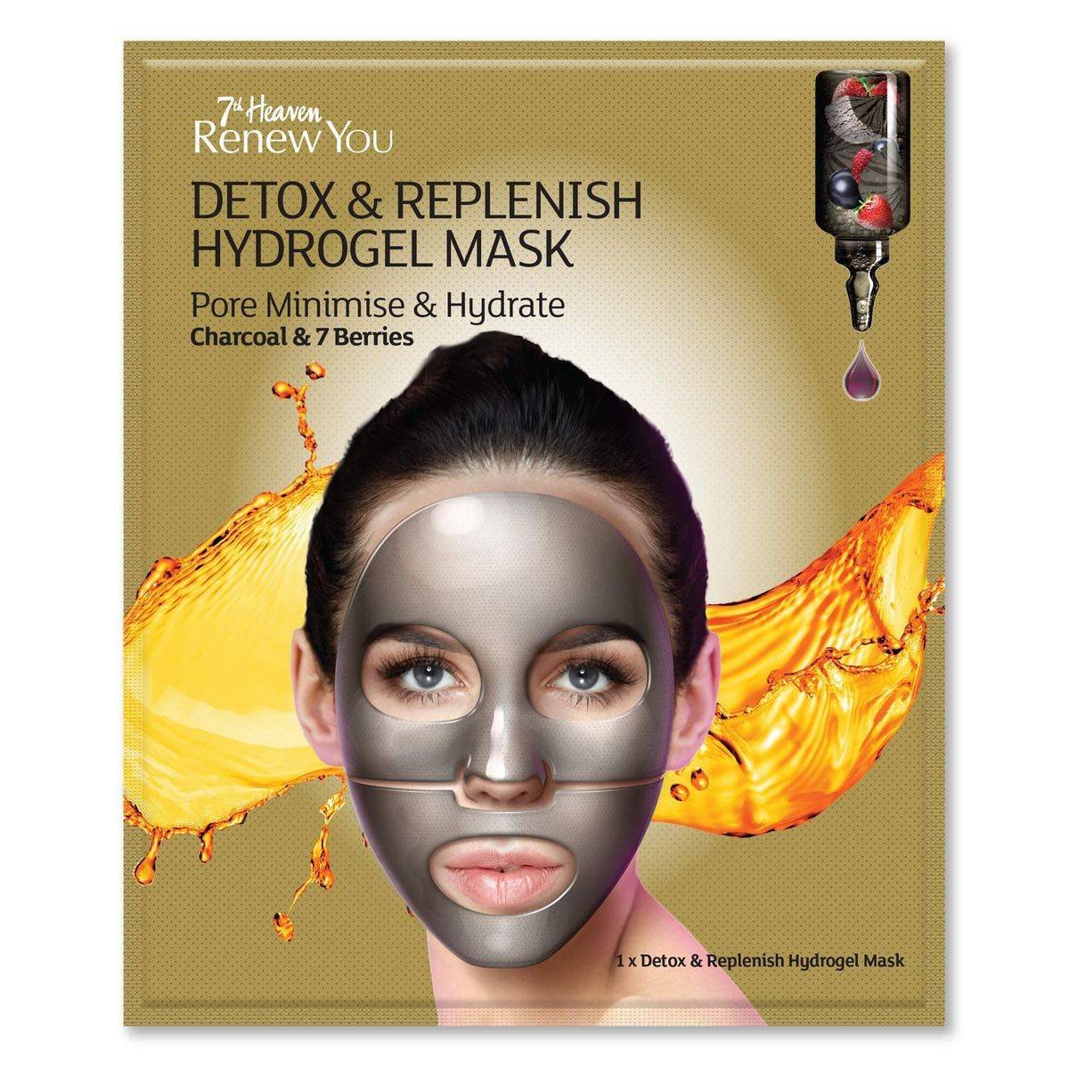 7th Heaven Renew You Detox & Replenish Hydrogel Mask