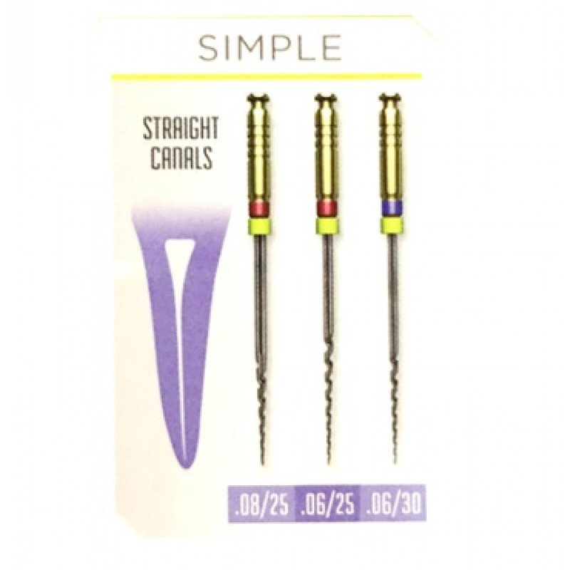 SILK FILE 21mm SIMPLE # .08/25, .06/25, .06/30 PK/3