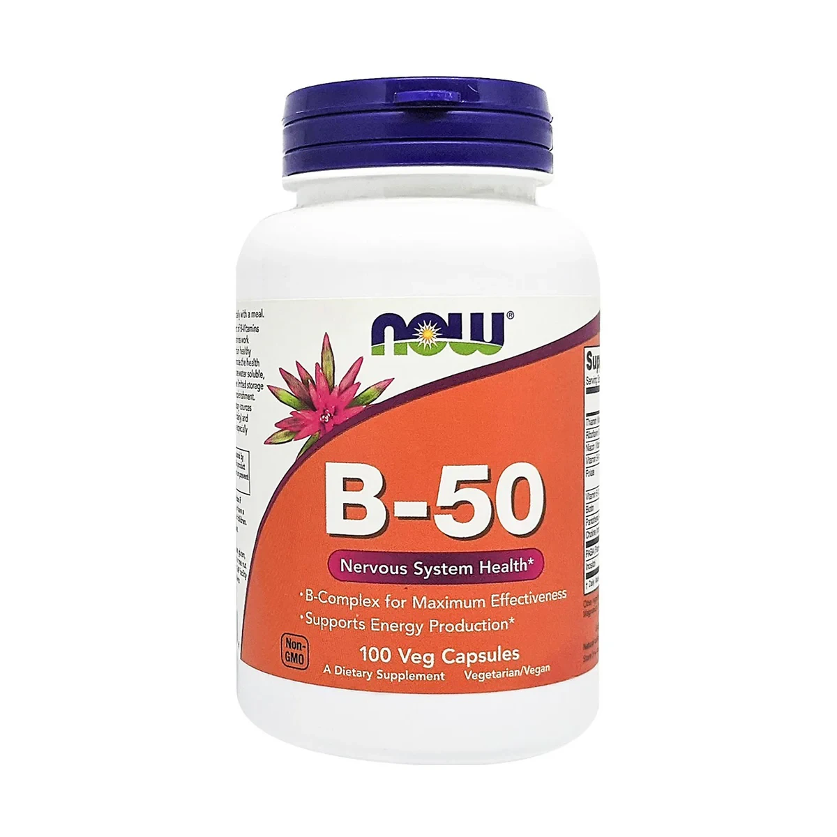 Now Vitamin B50 100 VegeCapsules