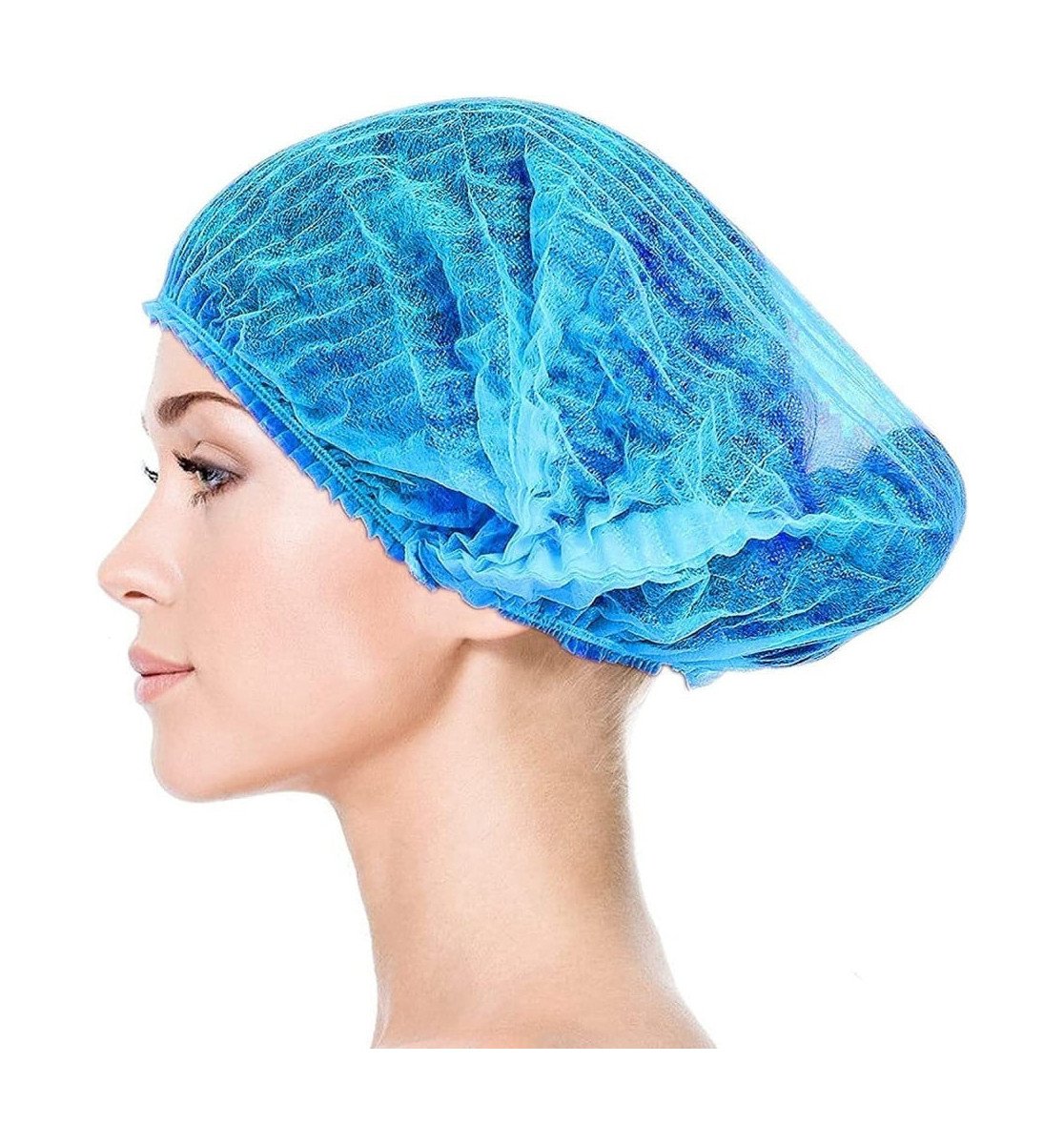 غطاء الراس طبي ازرق 100 حبة