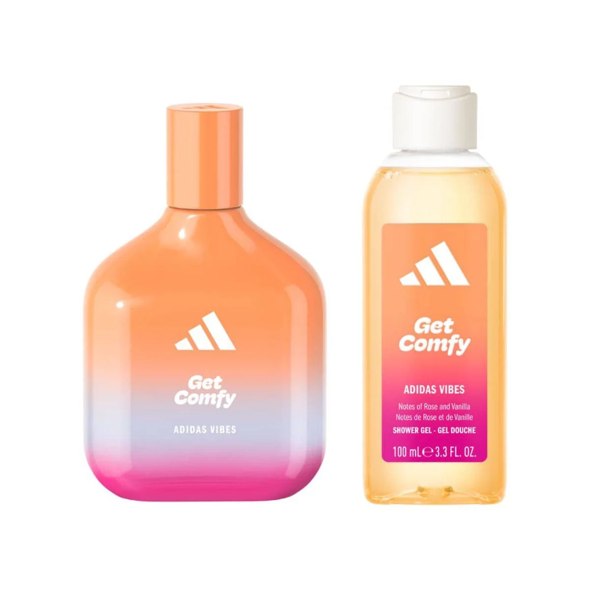 Adidas Vibes Get Comfy EDP 100ml +  Shower Gel 100ml