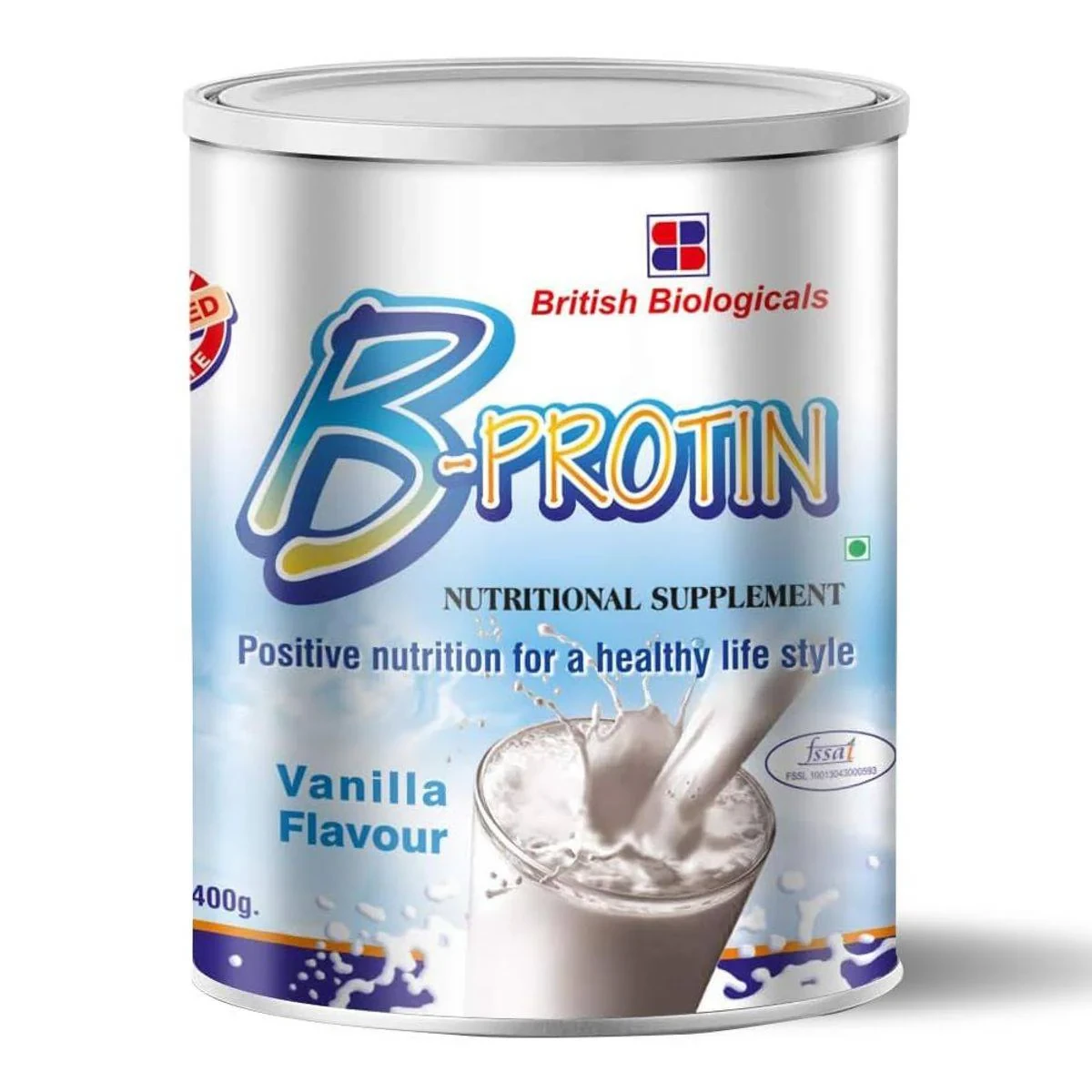 British Biologicals B Protin Powder Vanilla 400g