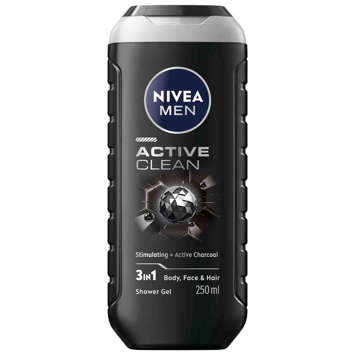 Nivea Men Shower Gel Active Clean Charcoal 250ml