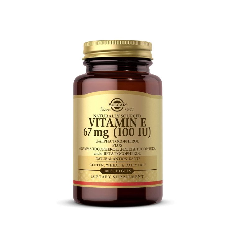 Solgar Vitamin E 100 IU Mixed 100 Softgels