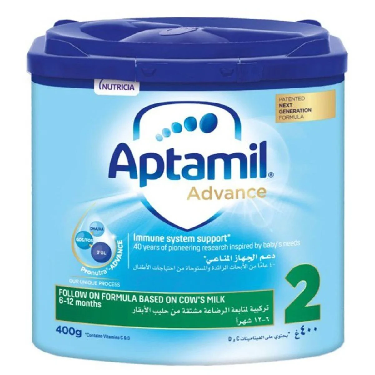 Aptamil Formula Advance Stage 2 Follow On 400g