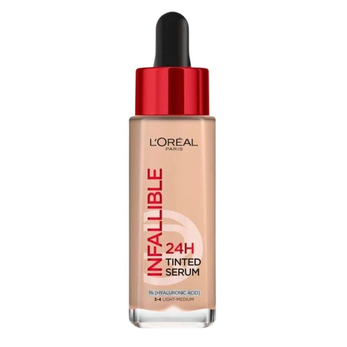 Loreal Paris Infaillible 24Hr Tinted Serum Light Medium 3-4
