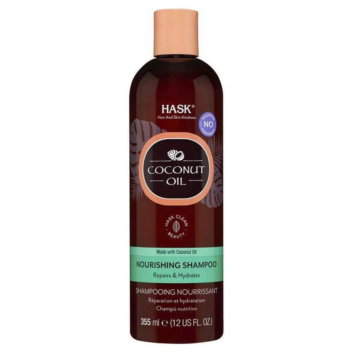 Hask Coconut Oil Nourishing Shampoo 355ml