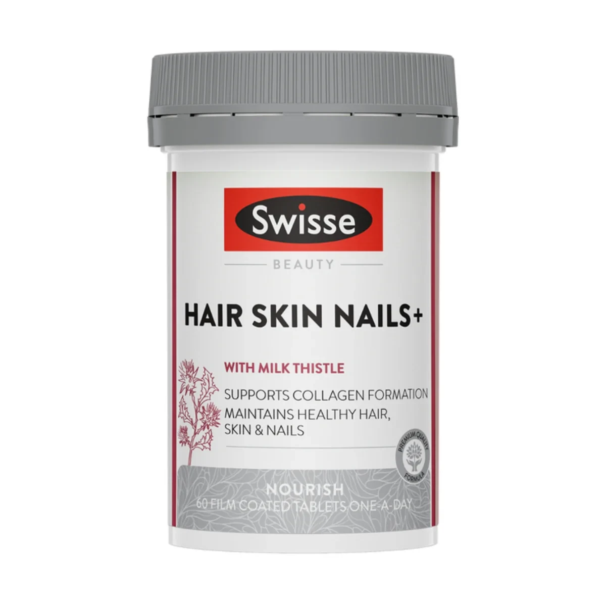 Swisse Beauty Hair Skin Nails+ 60 Tablets