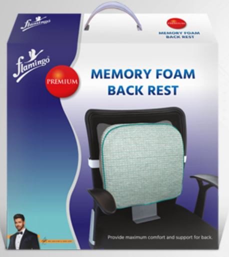 Flamingo Premium Memory Foam Back Rest 