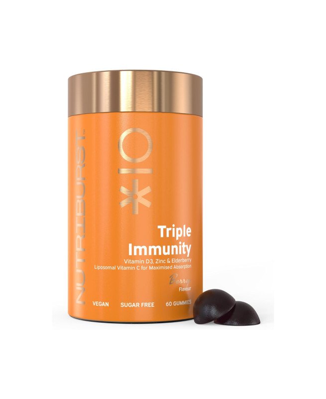 Nutriburst Triple Immunity Berry 60 Gummies