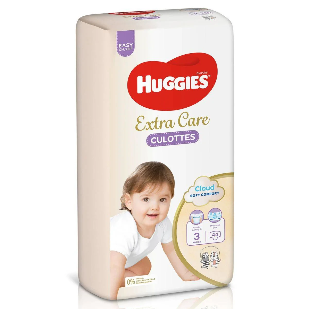 Huggies Extra Care Pants Size 3 (6-11 kg) 44 Pieces