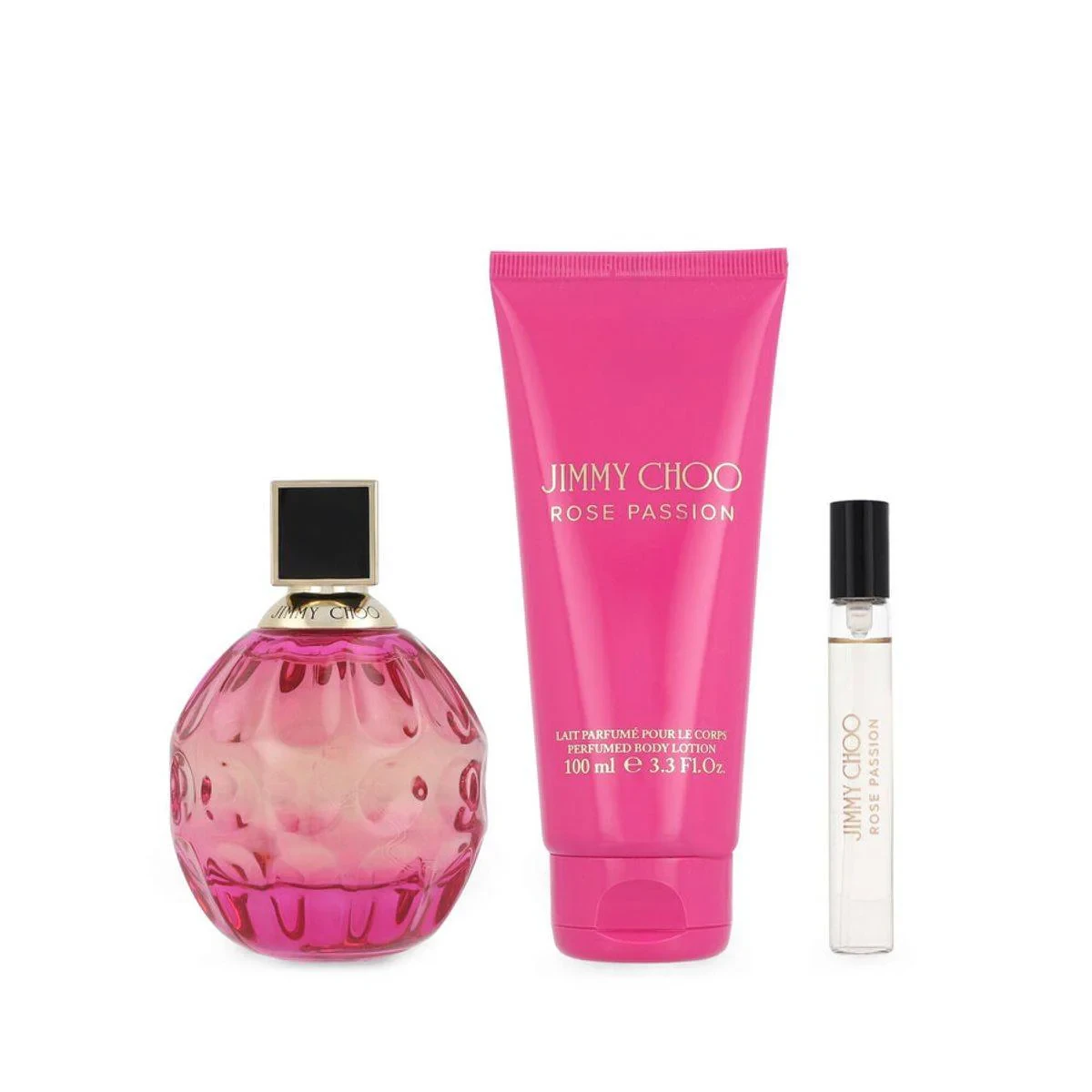 Jimmy Choo Rose Passion (W) Set EDP 100ml + EDP 7.5ml + Body Lotion 100ml