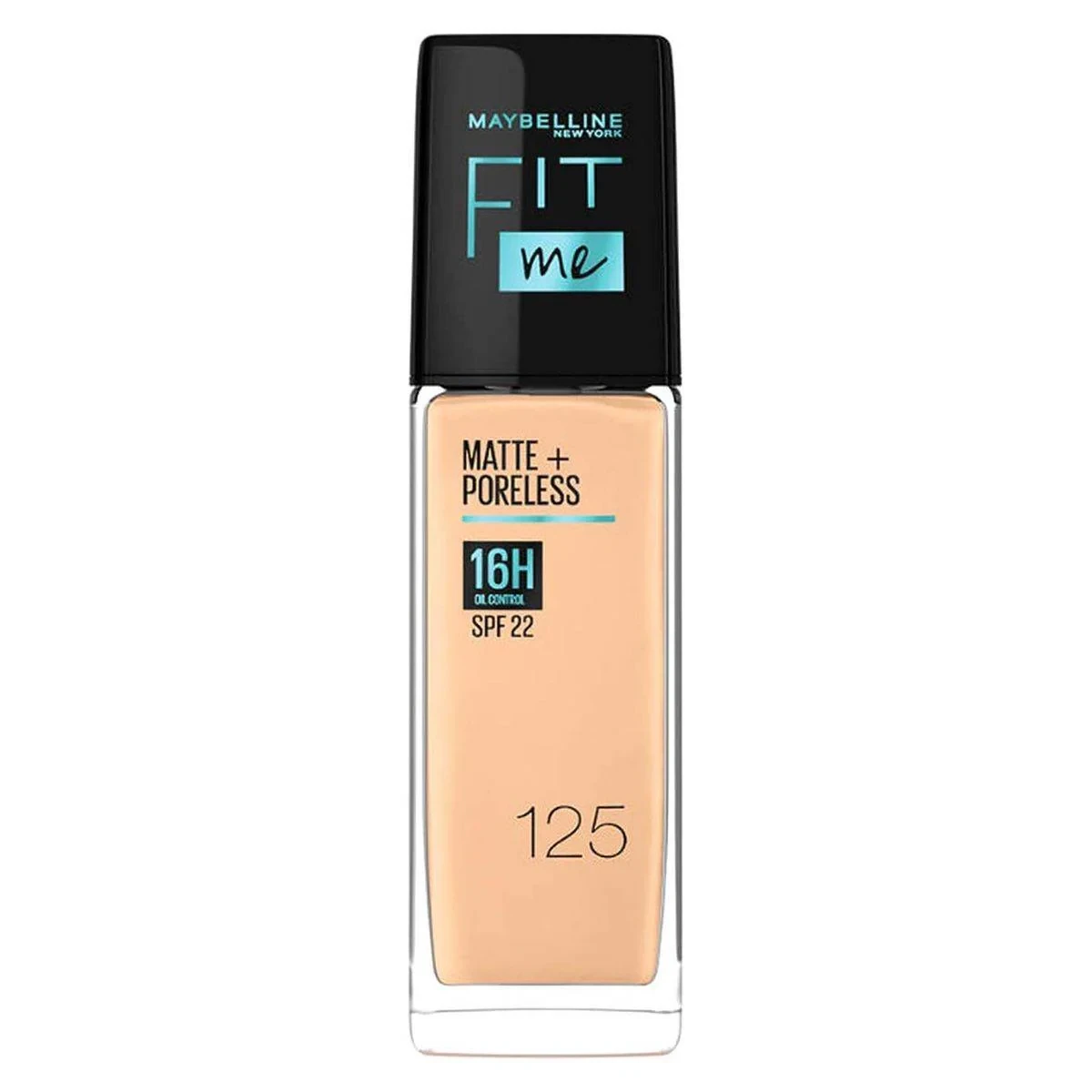 Maybelline Fit Me Matte + Poreless Liquid Foundation SPF22 125
