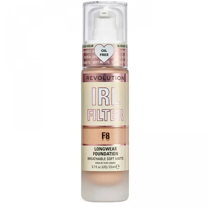 Revolution Makeup IRL Filter Longwear Foundation F8 23ml