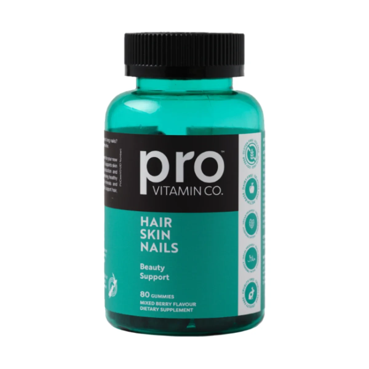 Pro Vitamin Co. Hair Skin Nails 80 Gummies
