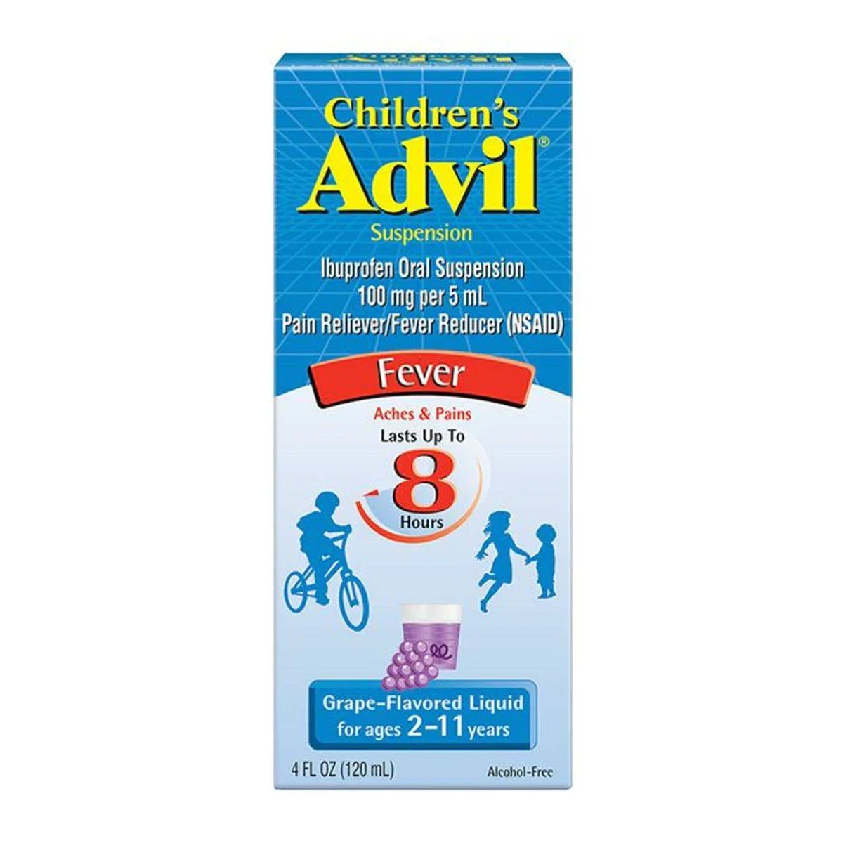 Advil Children Suspension Bubblegum Flavour 100ml