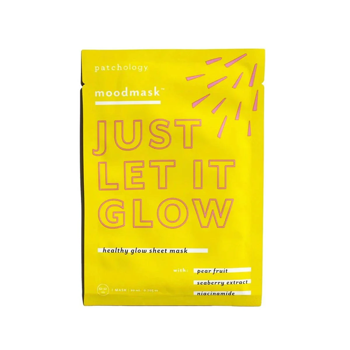 Patchology Moodmask Just Let It Glow 1 Pack