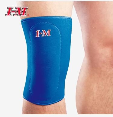 Padded knee support