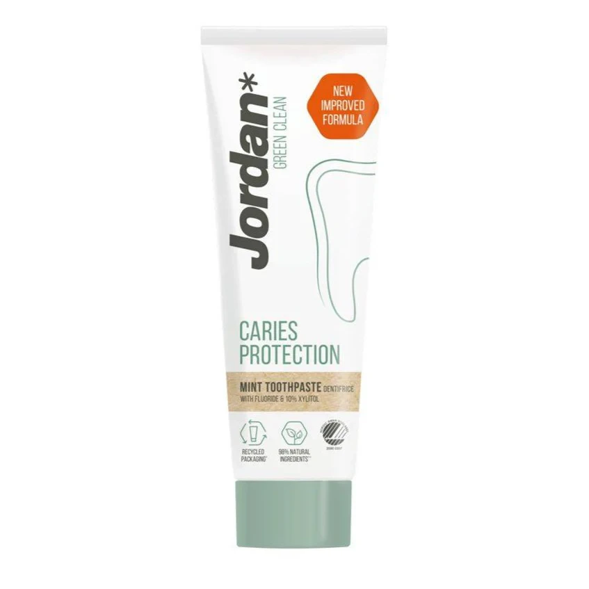Jordan Toothpaste Green Clean Cavity Protection 75ml