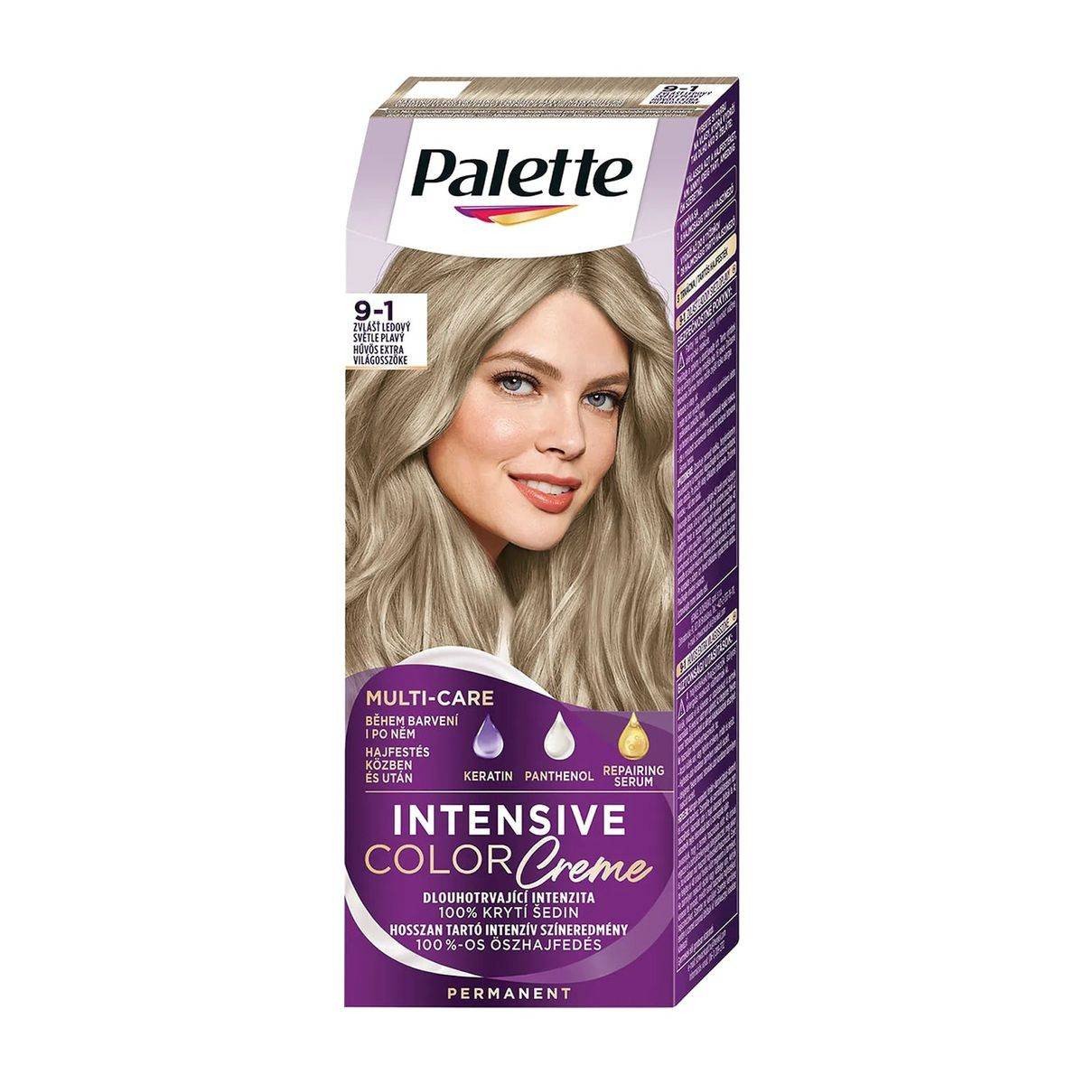 Schwarzkopf Palette Intensive Color Creme 9-1 Extra Light Blonde