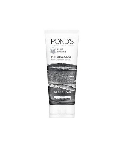 Ponds Pure Bright Mineral Clay Face Cleanser 90g