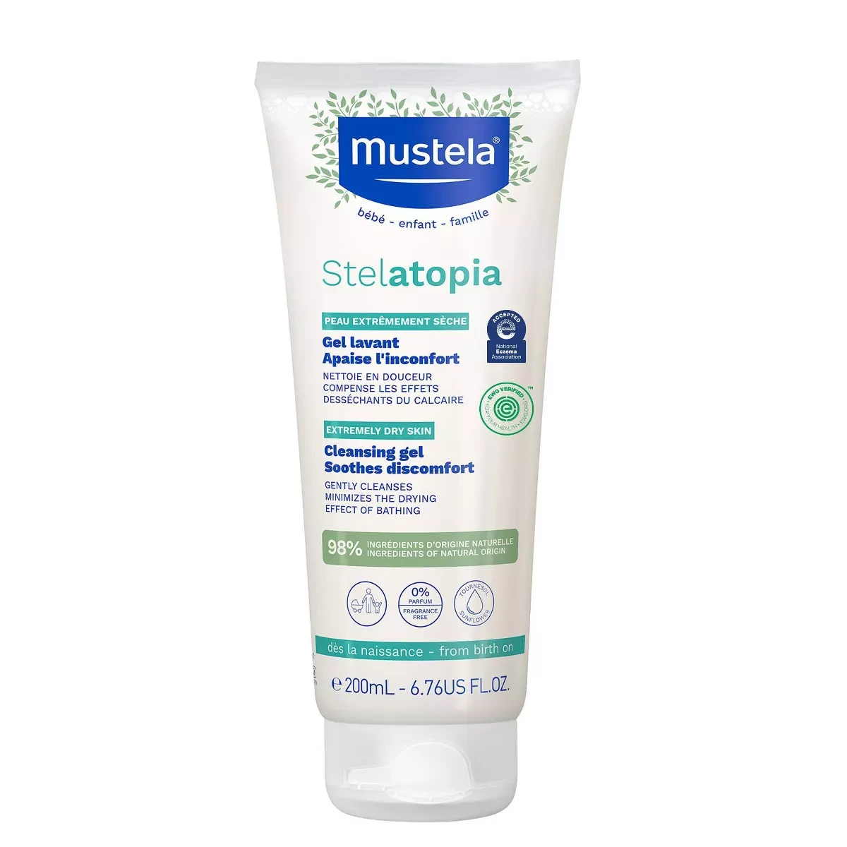 Mustela Baby Stelatopia Cleansing Gel 200ml