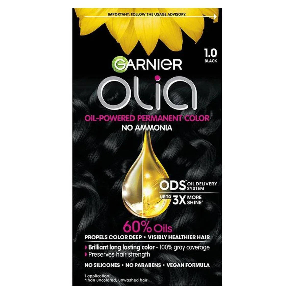 Garnier Olia 1.0 Deep Black