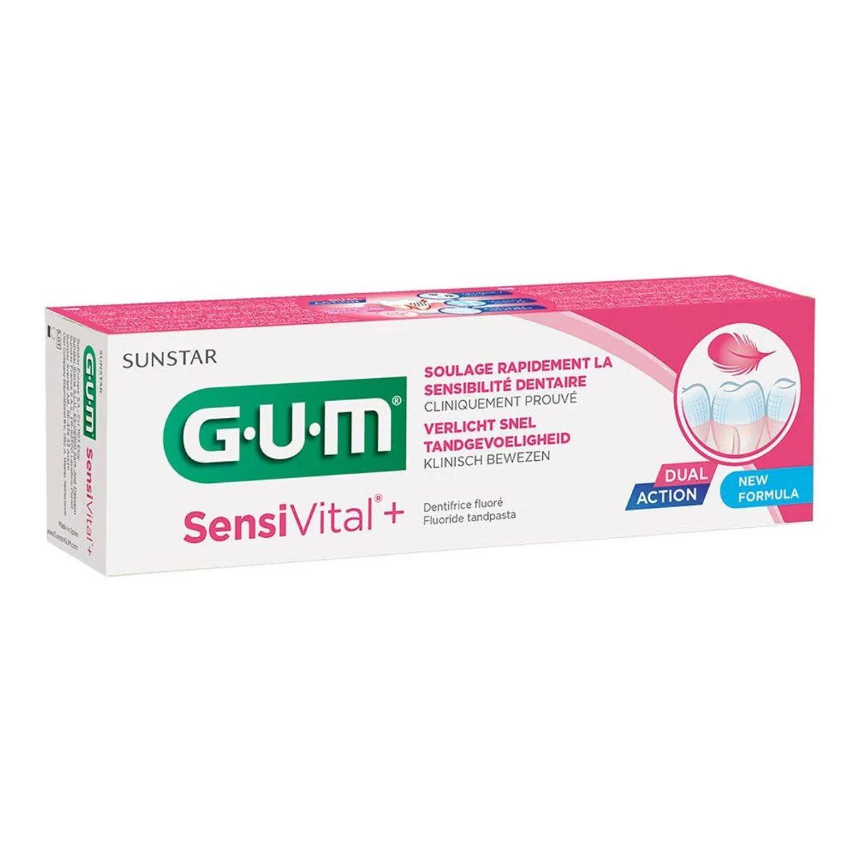 Gum SensiVital+ Toothpaste 75ml