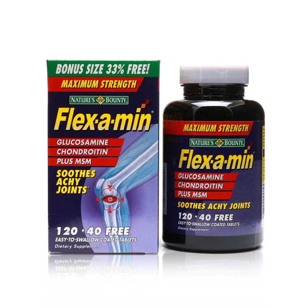 Natures Bounty Flex-A-Min 160 Tablets